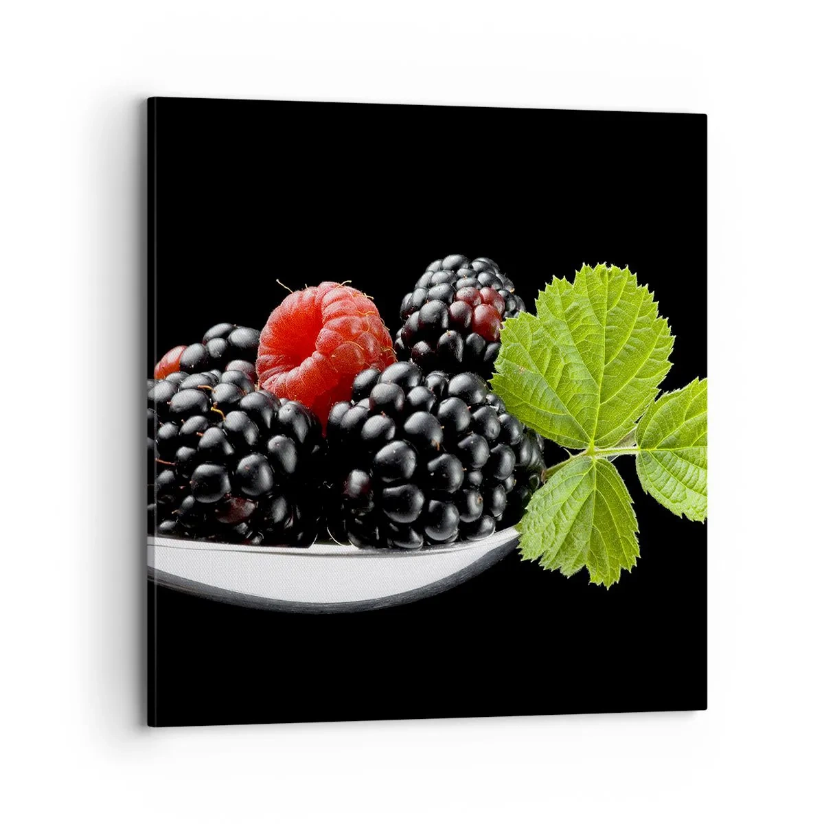 Lærredstryk - Billede på lærred - Smag af friskhed - 70x70 cm