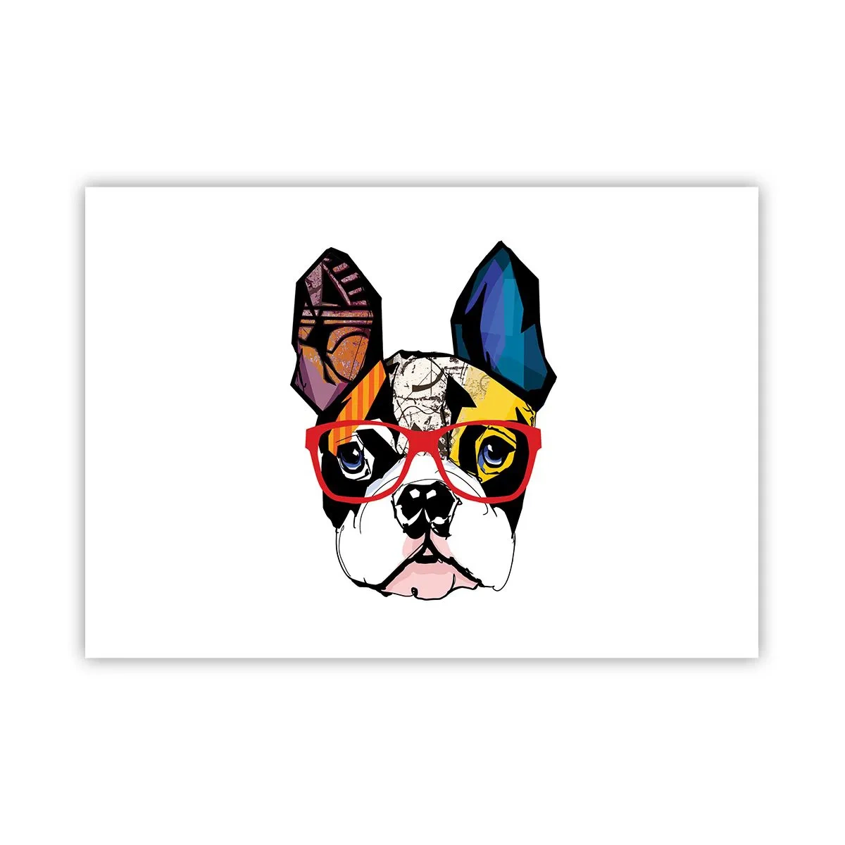 Plakat - Intellektuel - 100x70 cm