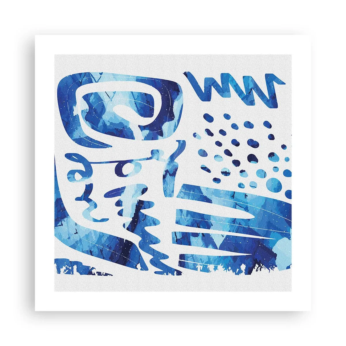 Plakat - Tilbage til rødderne - 50x50 cm