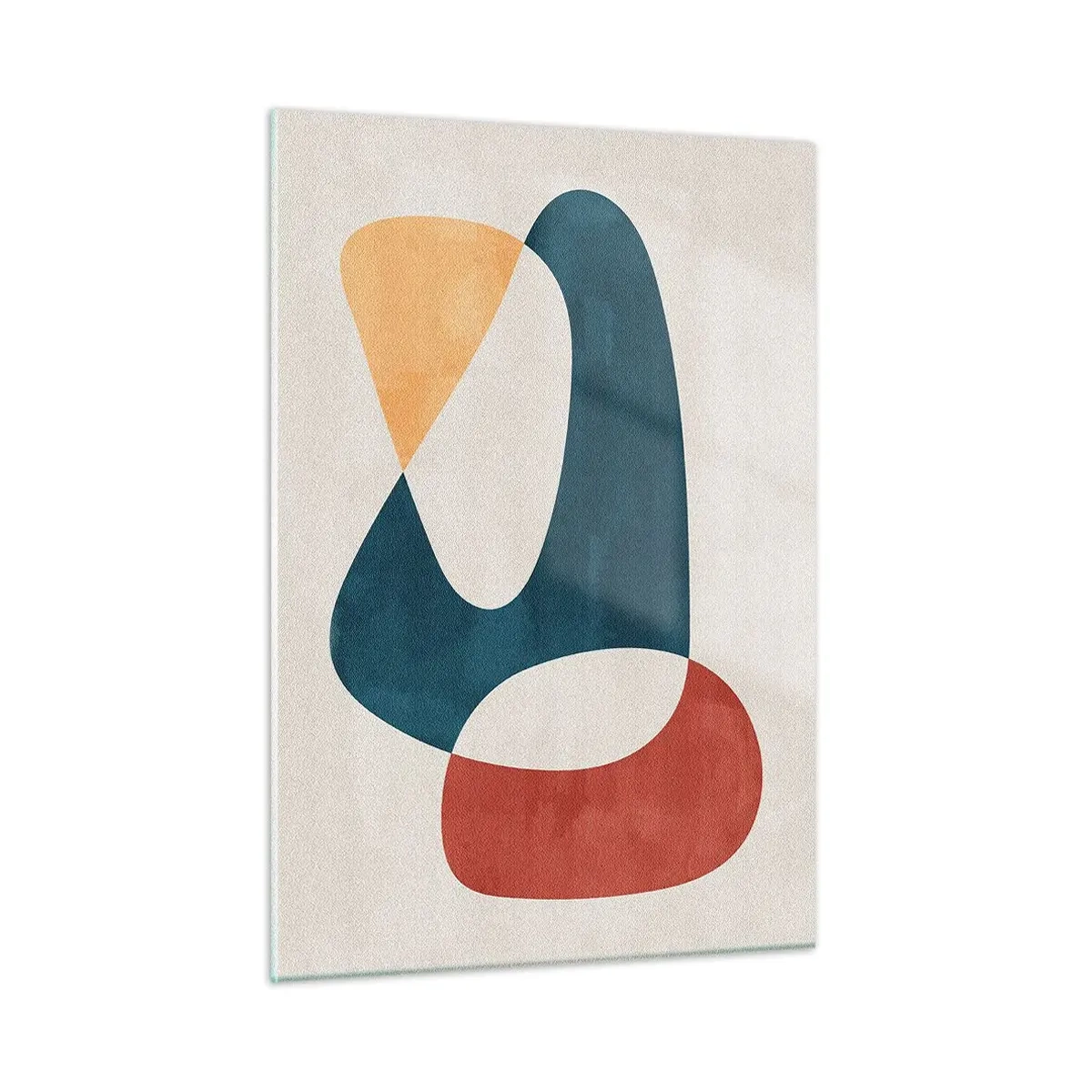 Billede på glas - Påvirkninger og metamorfoser - 50x70 cm