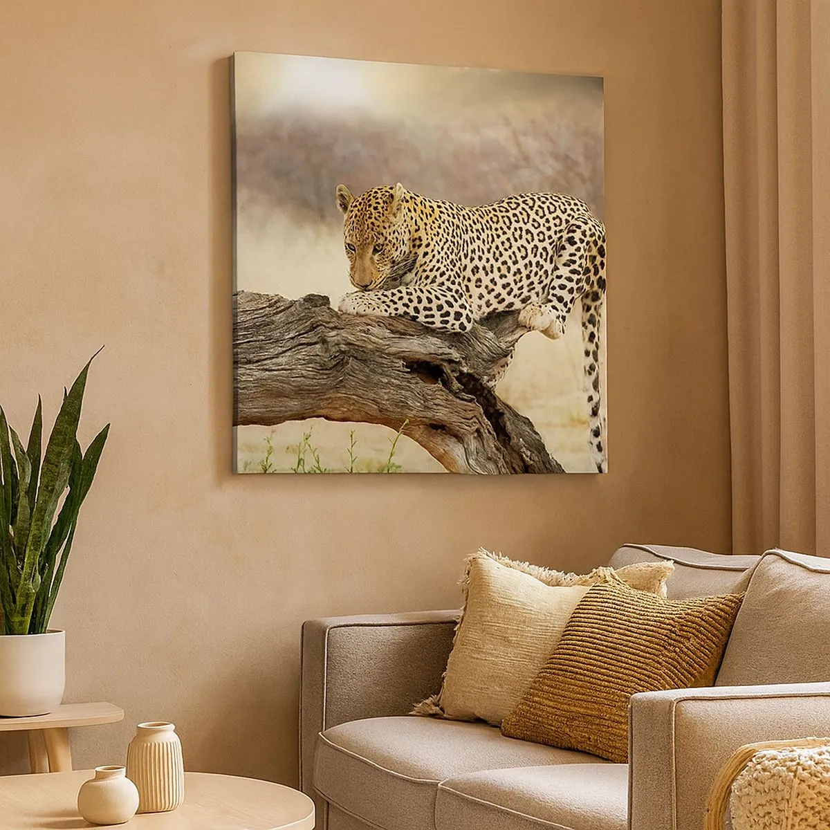 Lærredstryk - Billede på lærred - Jeg går min egen vej - 30x30 cm