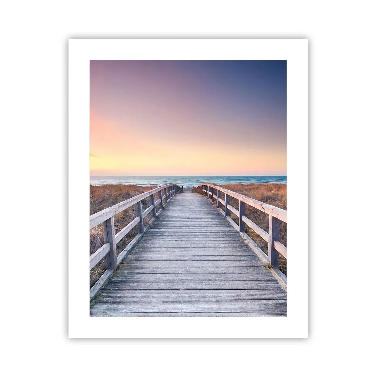 Plakat - Baltisk aften aura - 40x50 cm