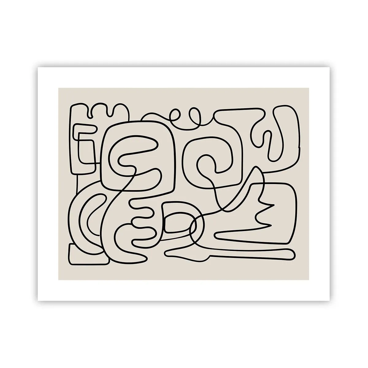 Plakat - På sporet - 50x40 cm