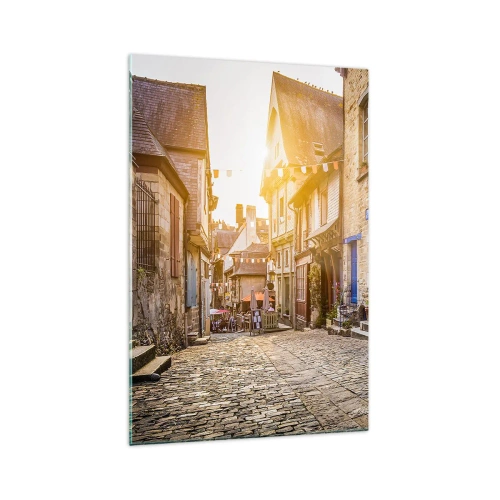 Billede på glas - Byens hvide spøgelse - 70x100 cm