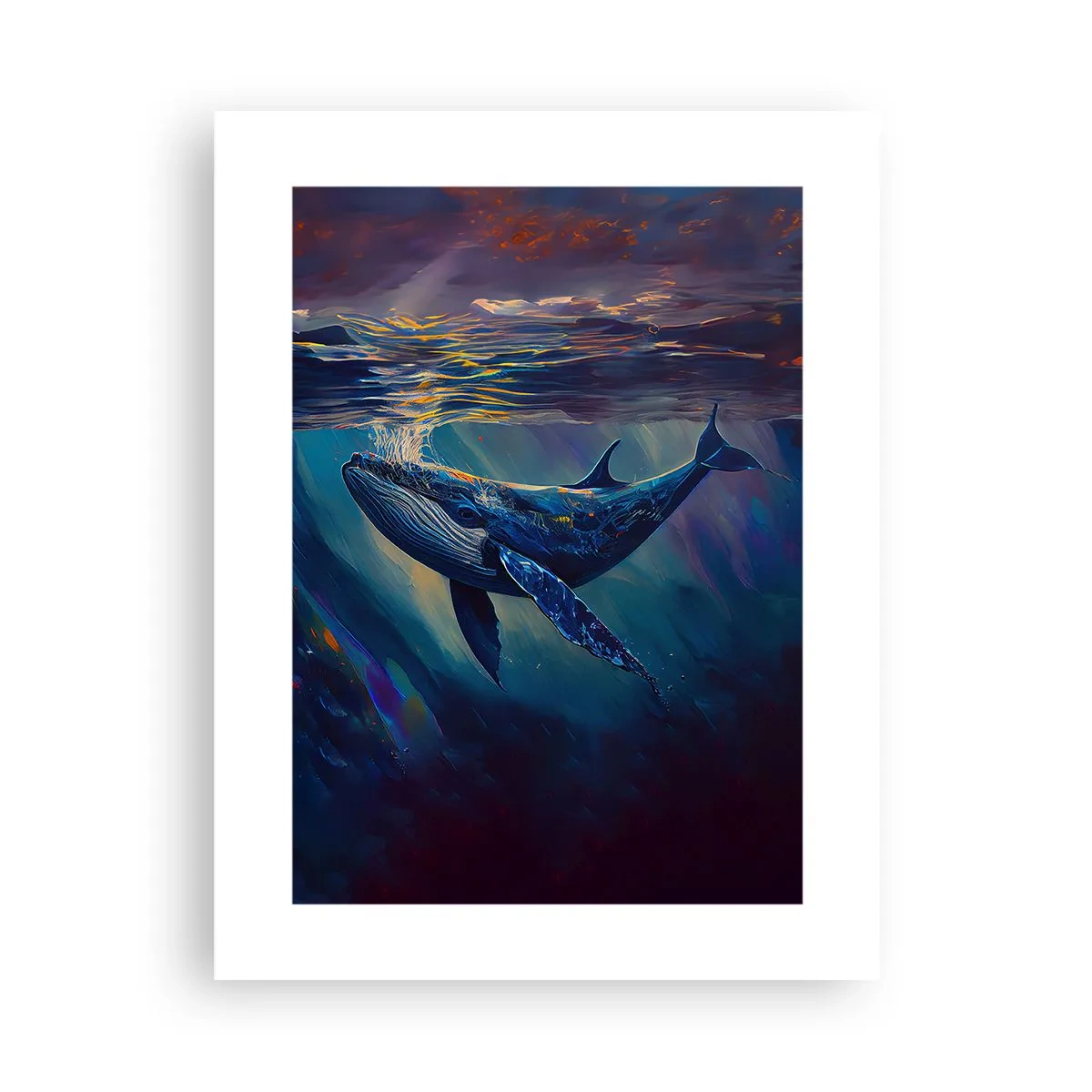 Plakat - Velkommen til min verden - 30x40 cm