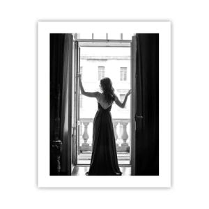 Plakat - I stor stil - 40x50 cm