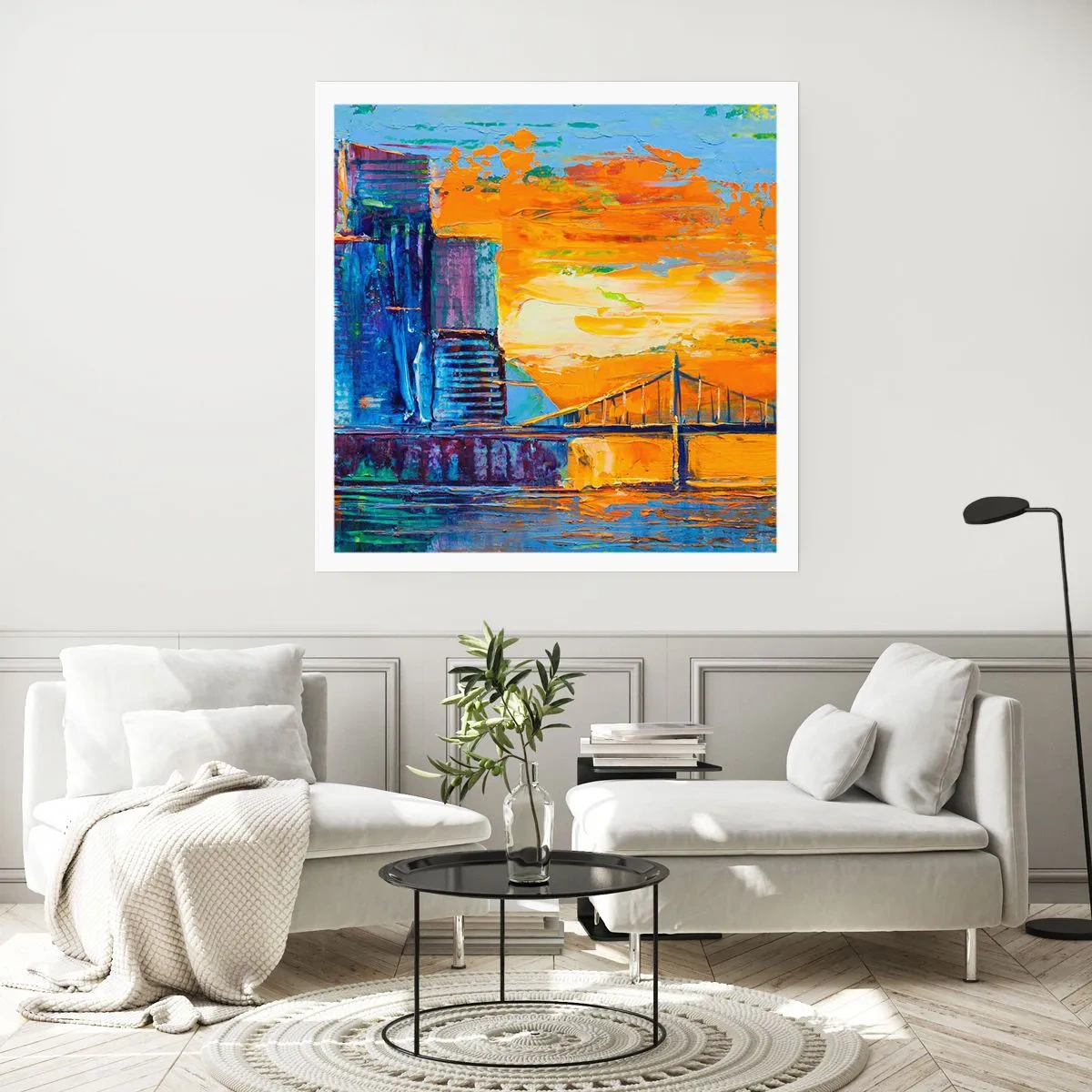 Plakat - Kultur og natur - 40x40 cm