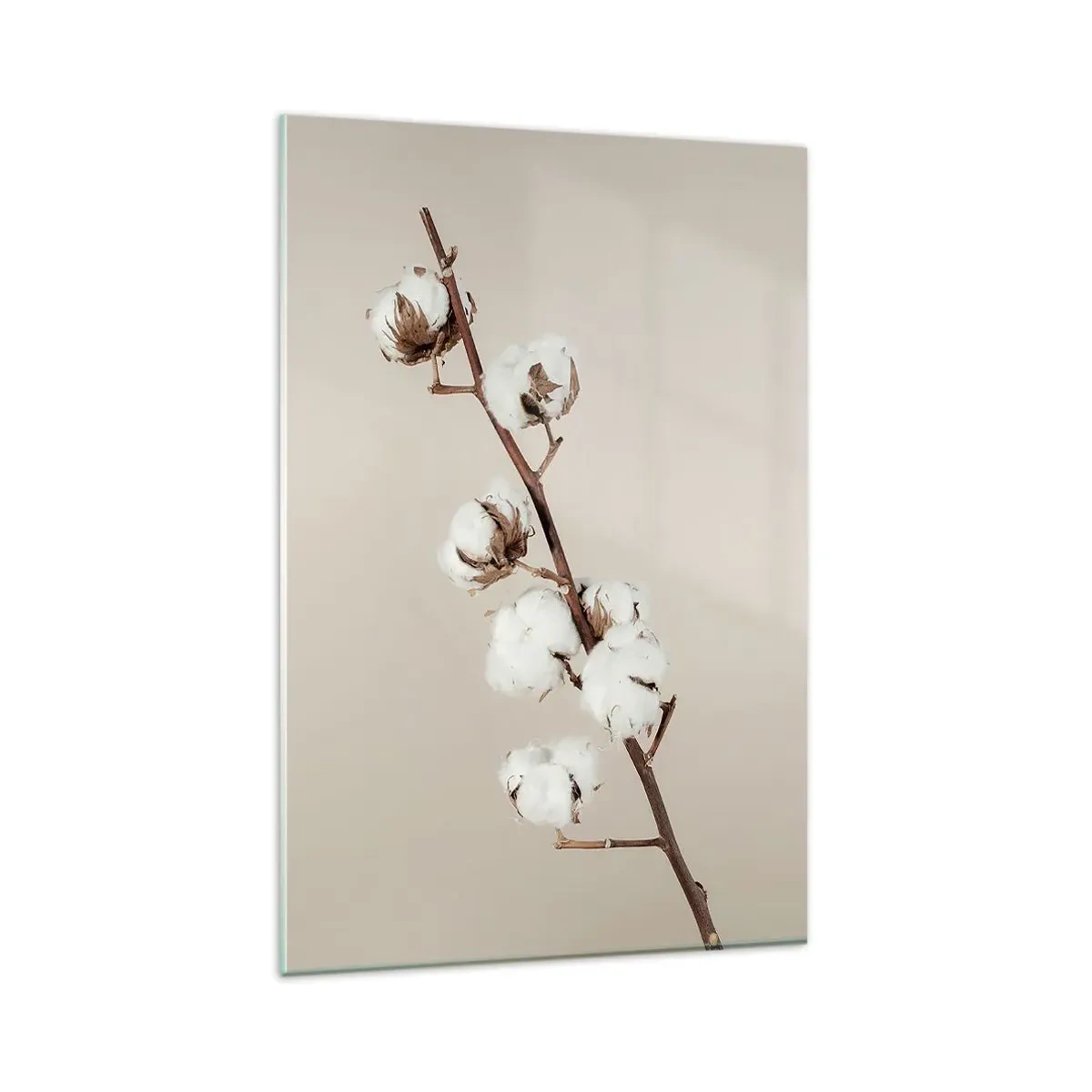 Billede på glas - Ved kilden til blødhed - 80x120 cm