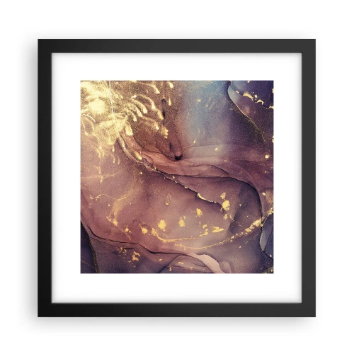 Plakat i sort ramme - Materie og ånd - 30x30 cm
