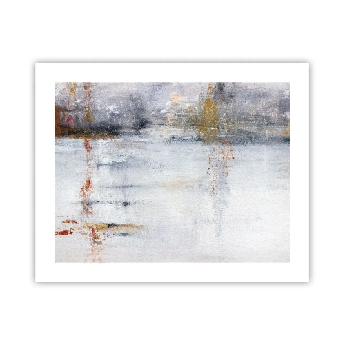 Plakat - Bag lufttæppet - 50x40 cm