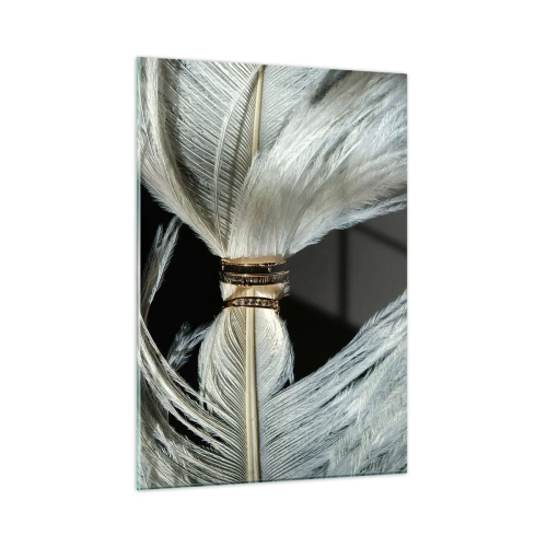 Billede på glas - ...og jeg vil ikke forlade dig... - 50x70 cm