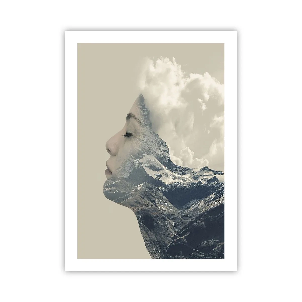 Plakat - Skønheden ved elementerne - 50x70 cm