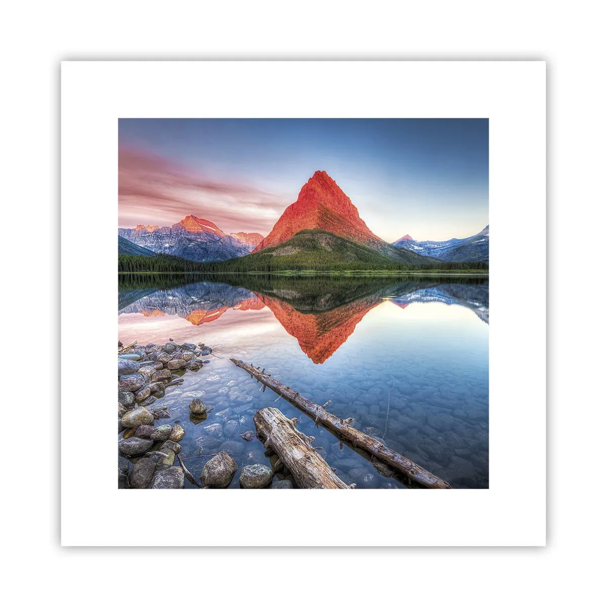 Plakat - Varme og kulde - 30x30 cm