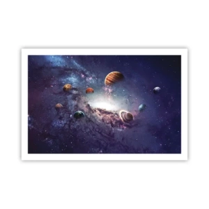 Plakat - Systemet med soldans - 91x61 cm