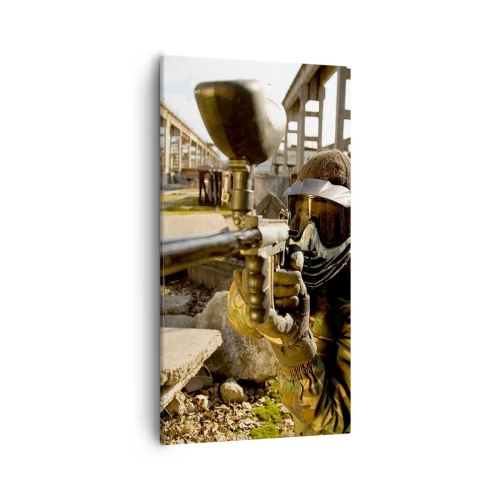 Lærredstryk - Billede på lærred - Og du kan blive en helt - 55x100 cm