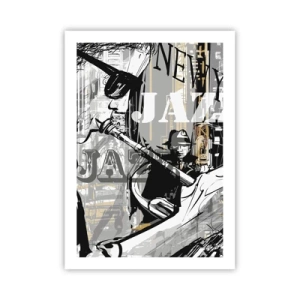 Plakat - Til New Yorks rytme - 50x70 cm