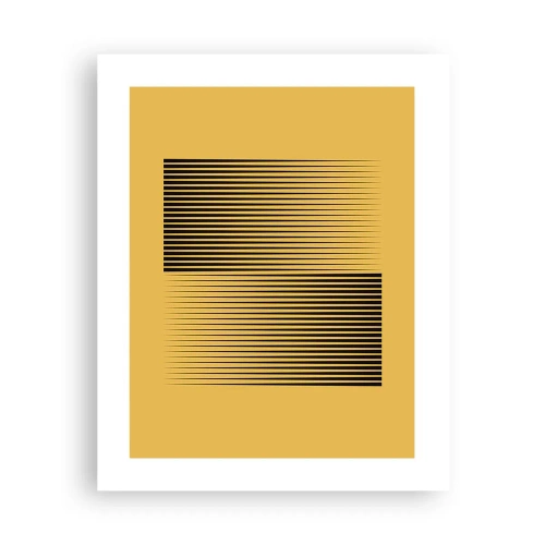 Plakat - Modsætningernes kvadrat - 40x50 cm