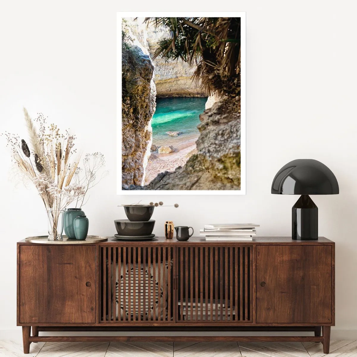 Plakat - Turkis bugt - 40x50 cm