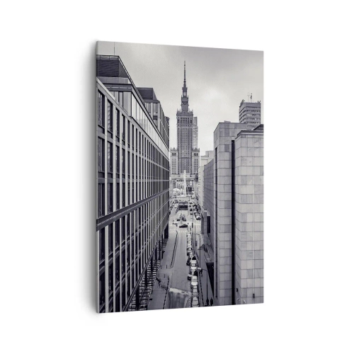 Lærredstryk - Billede på lærred - Warszawa dalen - 70x100 cm