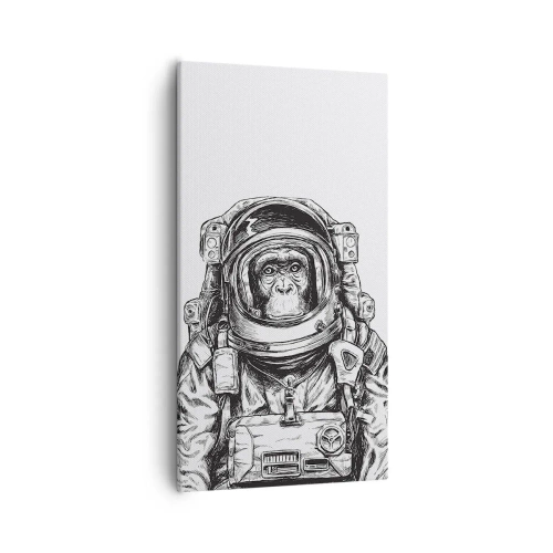 Lærredstryk - Billede på lærred - Alternativ evolution - 55x100 cm