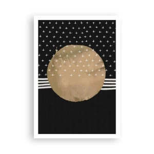 Plakat - Komposition: galaksens flag - 70x100 cm