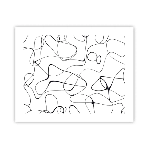 Plakat - Livets veje, skæbnens omskiftelser - 50x40 cm