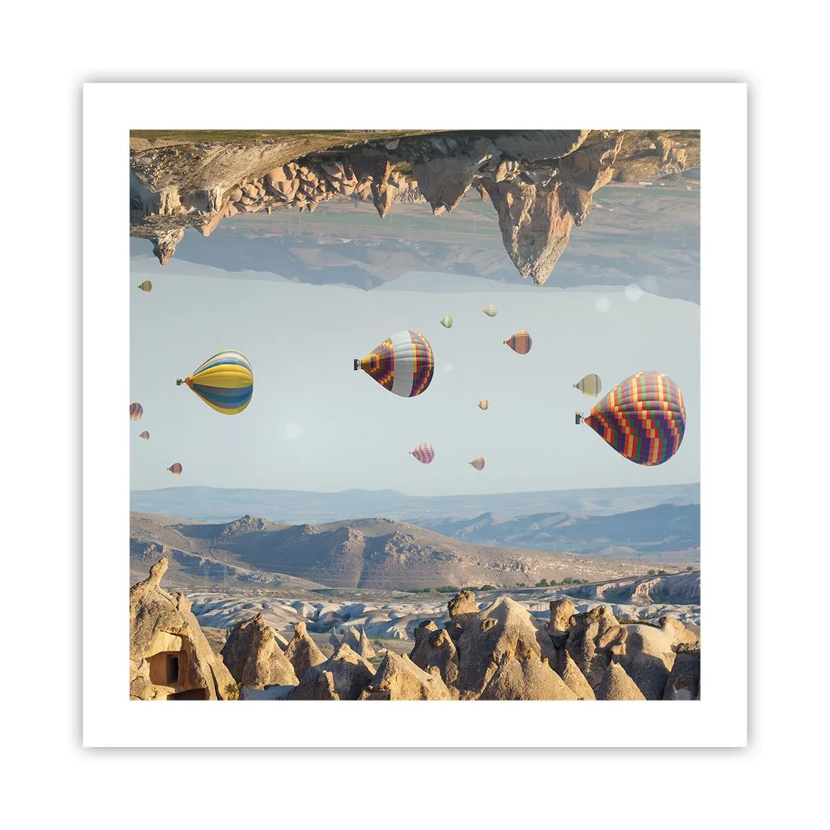 Plakat - Alt er muligt her - 50x50 cm