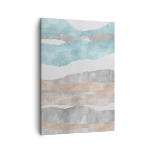 Lærredstryk - Billede på lærred - En undersøgelse af intimitet - 50x70 cm