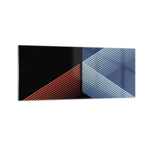 Billede på glas - En simpel historie - 100x40 cm