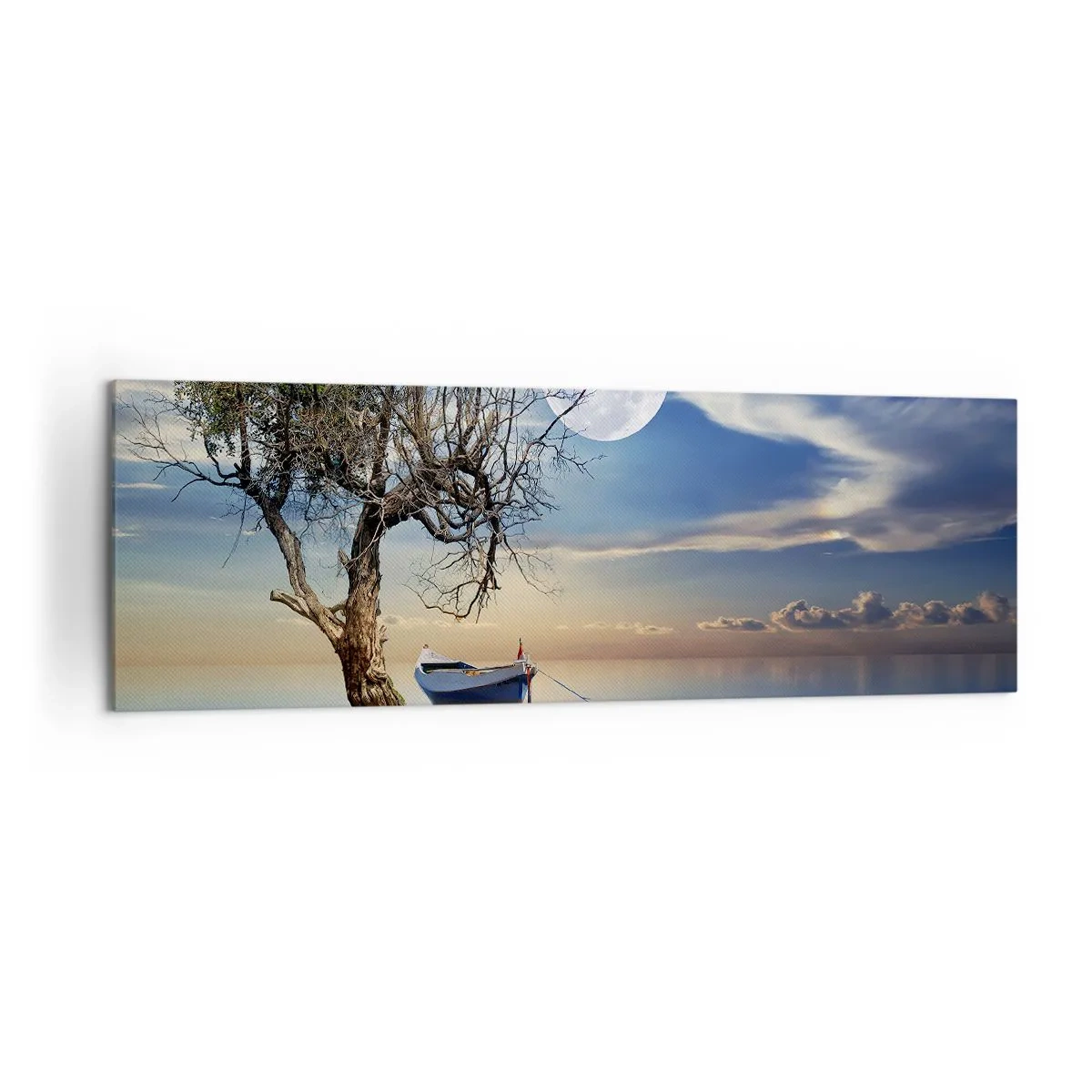 Lærredstryk - Billede på lærred - Er dette enden eller begyndelsen? - 160x50 cm