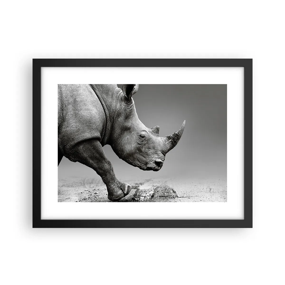 Plakat i sort ramme - En ustoppeli - 40x30 cm