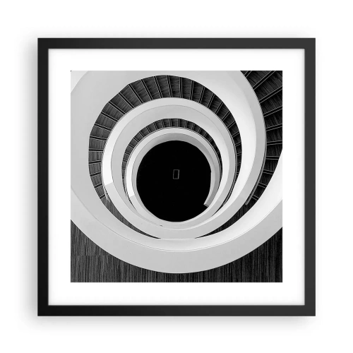 Plakat i sort ramme - Til sagen - 40x40 cm