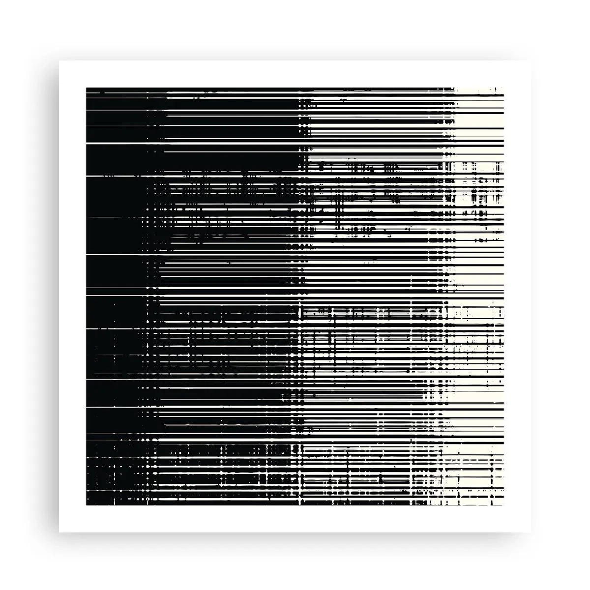 Plakat - Bølger og vibrationer - 60x60 cm