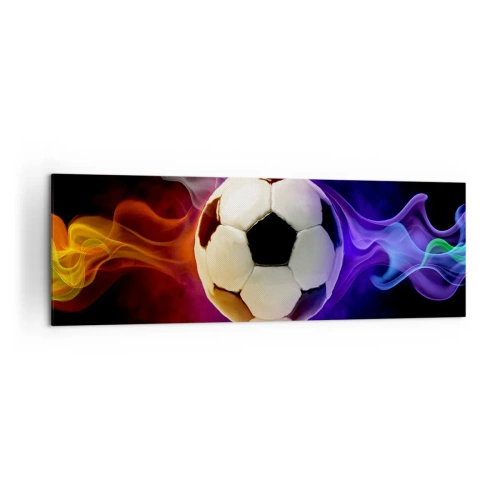 Lærredstryk - Billede på lærred - Spillets magiske kraft - 160x50 cm