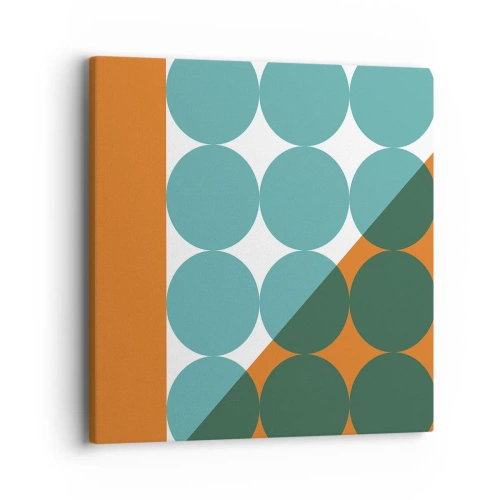 Lærredstryk - Billede på lærred - Op og over - 40x40 cm