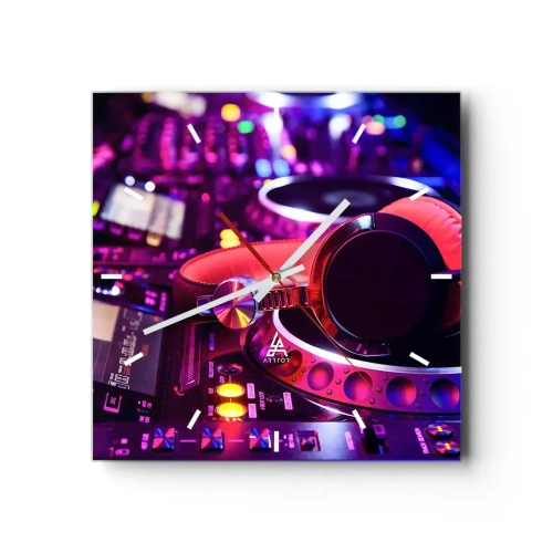 Vægur, Uret - Før det sjove begynder - 40x40 cm