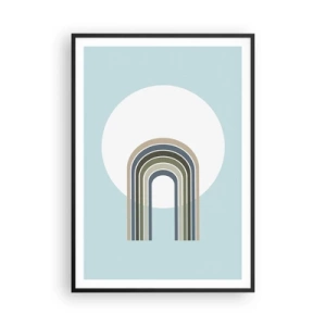 Plakat i sort ramme - Uimodståelig tiltrækningskraft - 70x100 cm