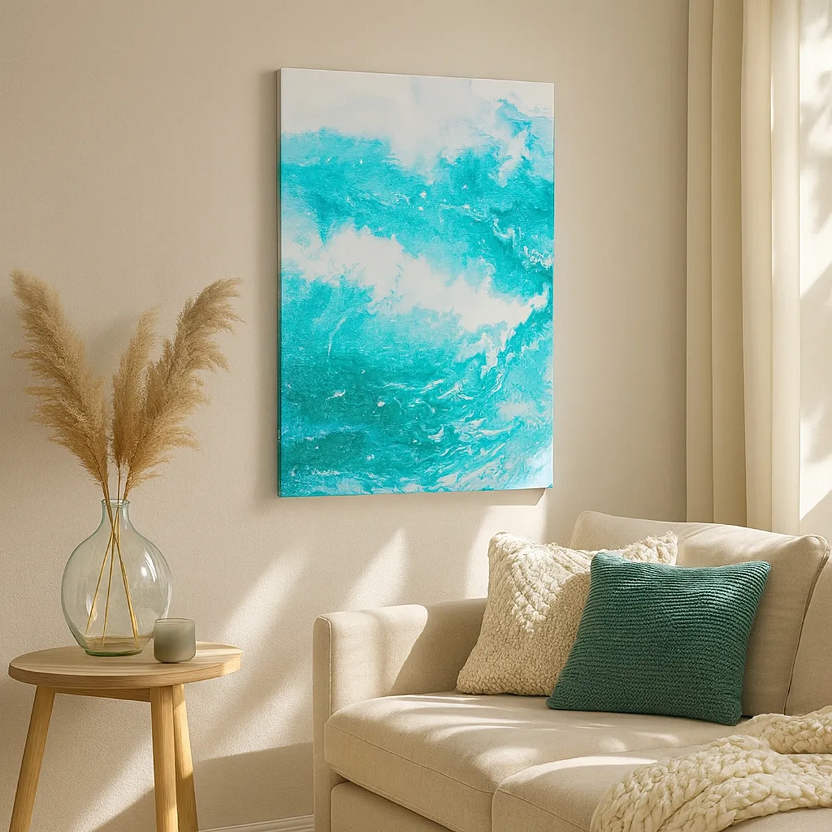 Lærredstryk - Billede på lærred - I kernen af elementet - 50x70 cm