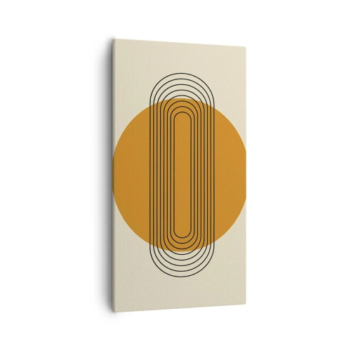 Lærredstryk - Billede på lærred - Den perfekte plan - 55x100 cm