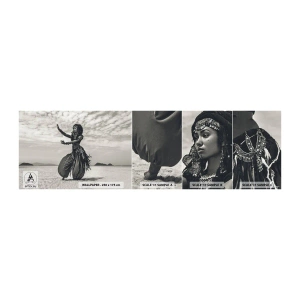 Prøve Fototapet Selvklæbende Deluxe Sticker - Dans på de sydlige øer - Danser, Indien, Orientere - 100x30 cm