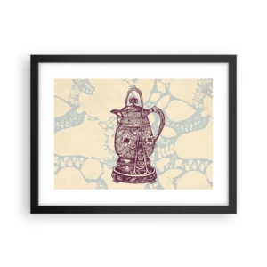 Plakat i sort ramme - Skønheden i hverdagslivet - 40x30 cm