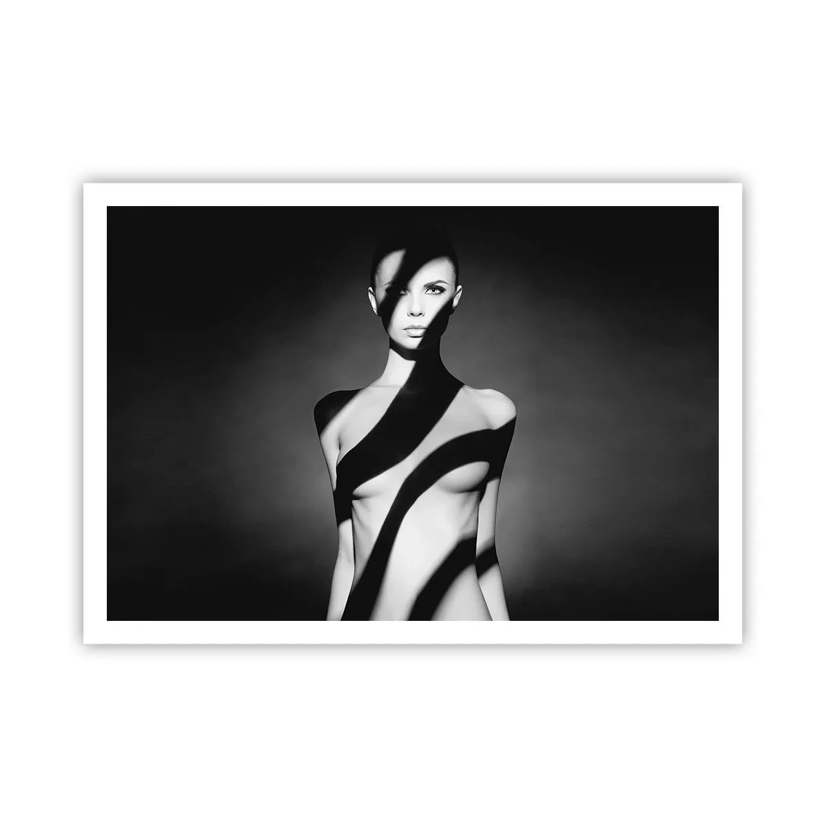 Plakat - I blænding og skygge - 100x70 cm