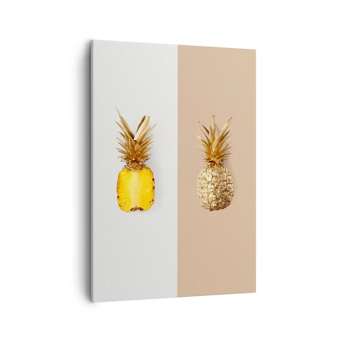 Lærredstryk - Billede på lærred - Ananas til os - 50x70 cm
