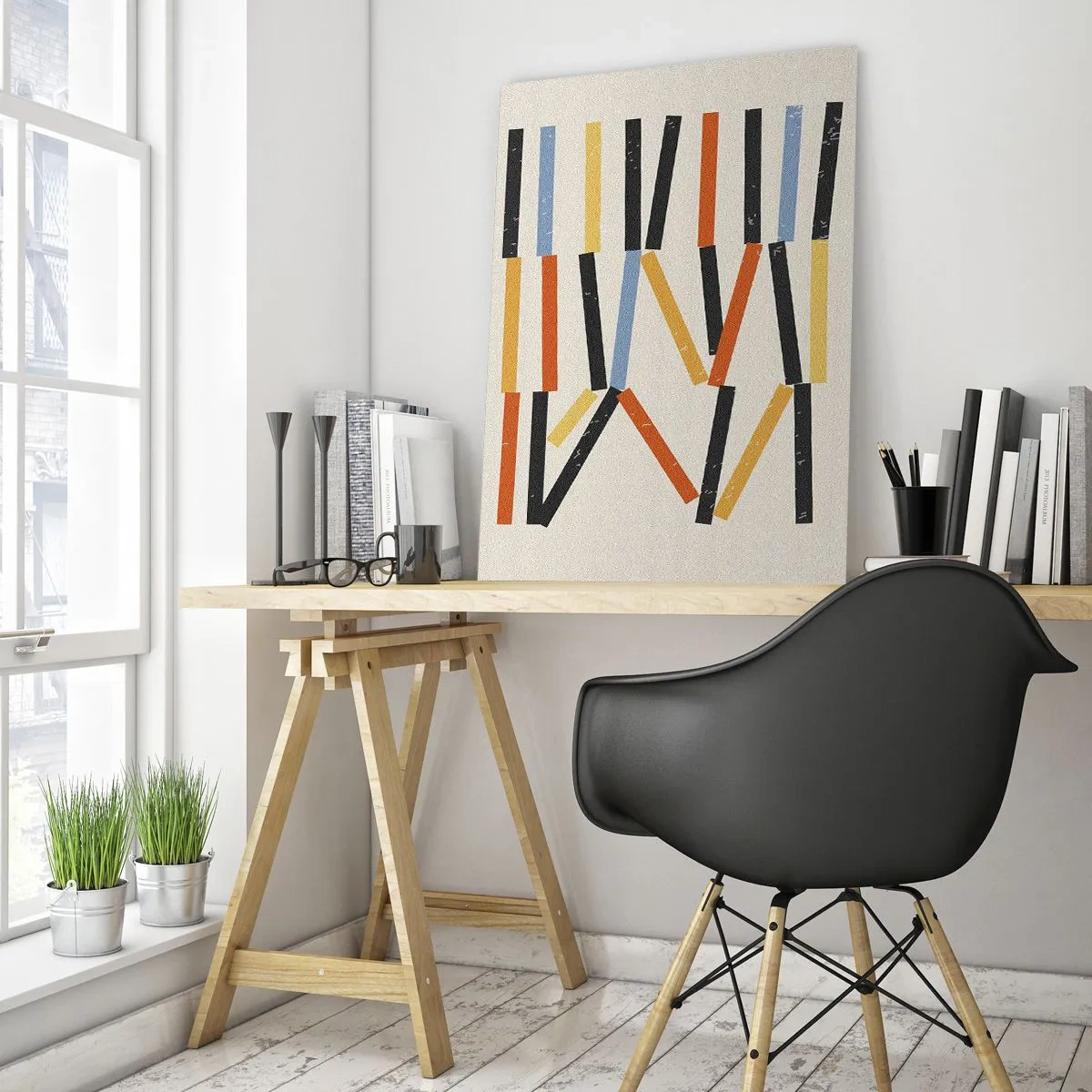 Billede på glas - Vandret komposition - 50x70 cm