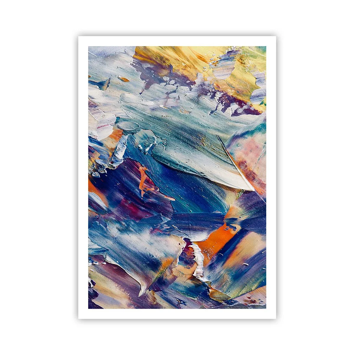 Plakat - Forvirring af farver - 70x100 cm