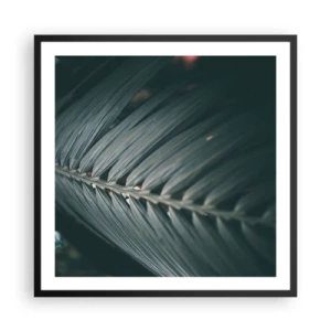 Plakat i sort ramme - Naturens præcision - 60x60 cm