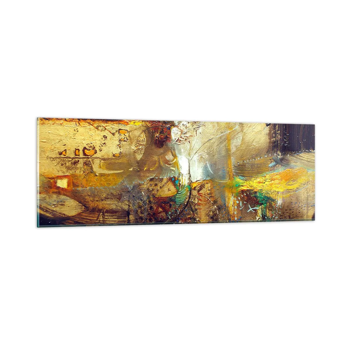 Billede på glas - Kold, varm, meget varm - 90x30 cm