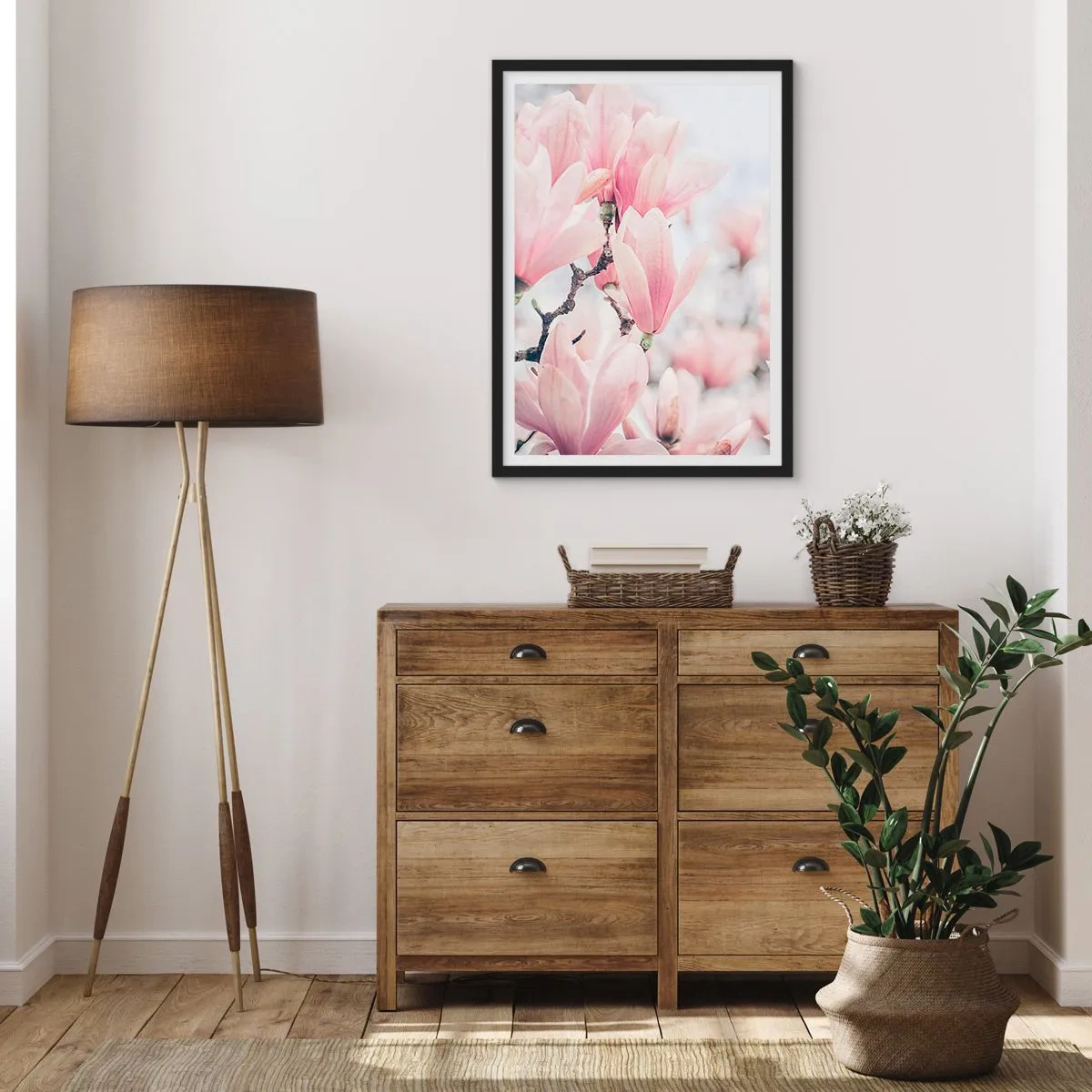 Plakat i sort ramme - Idealet om subtilitet - 40x50 cm