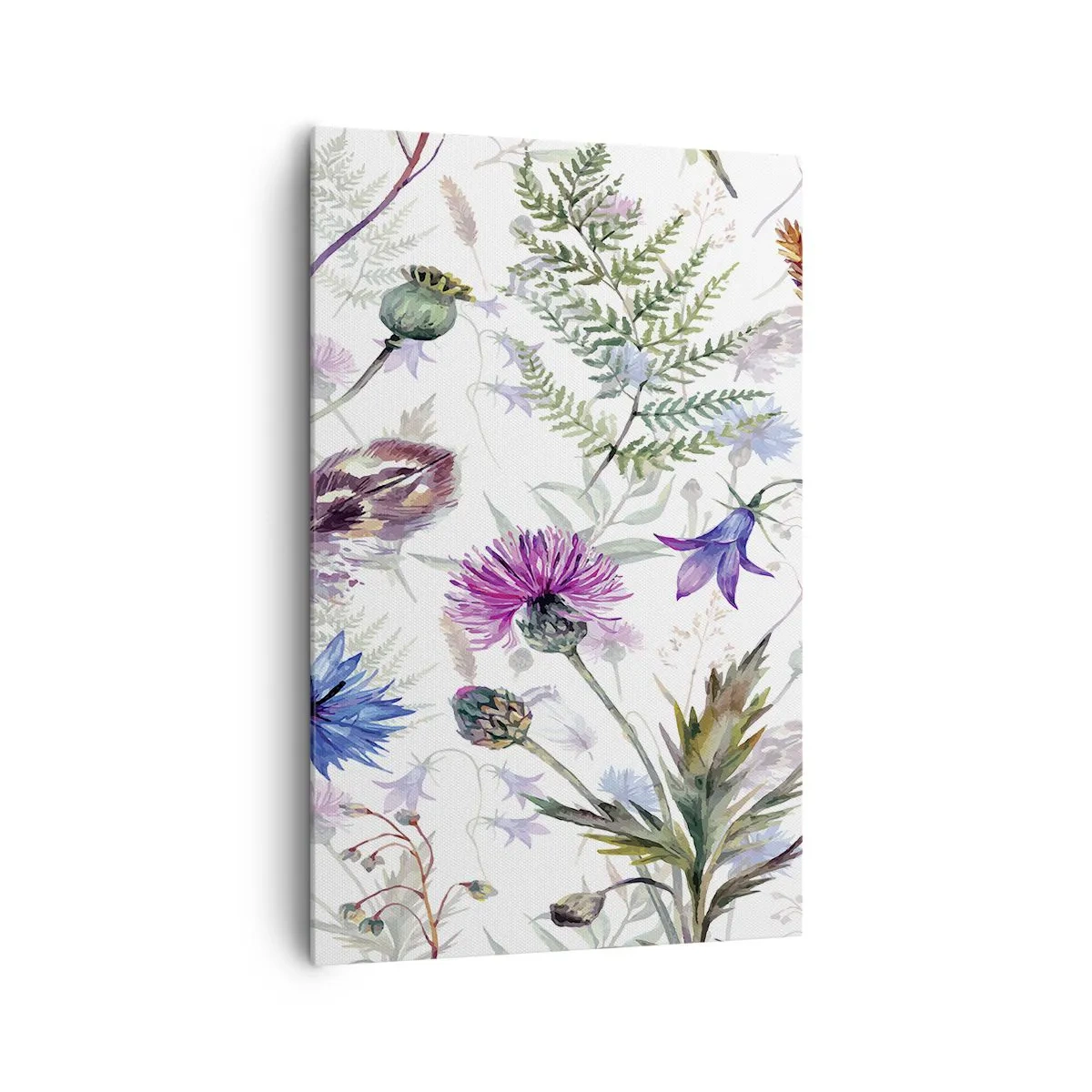 Lærredstryk - Billede på lærred - Polsk herbarium - 80x120 cm