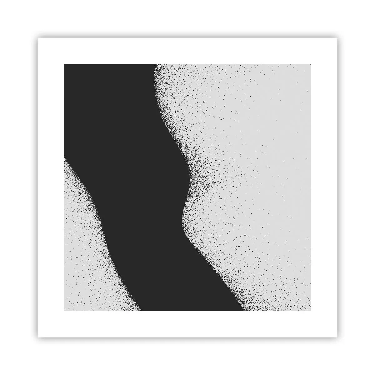 Plakat - Flydende balance - 40x40 cm